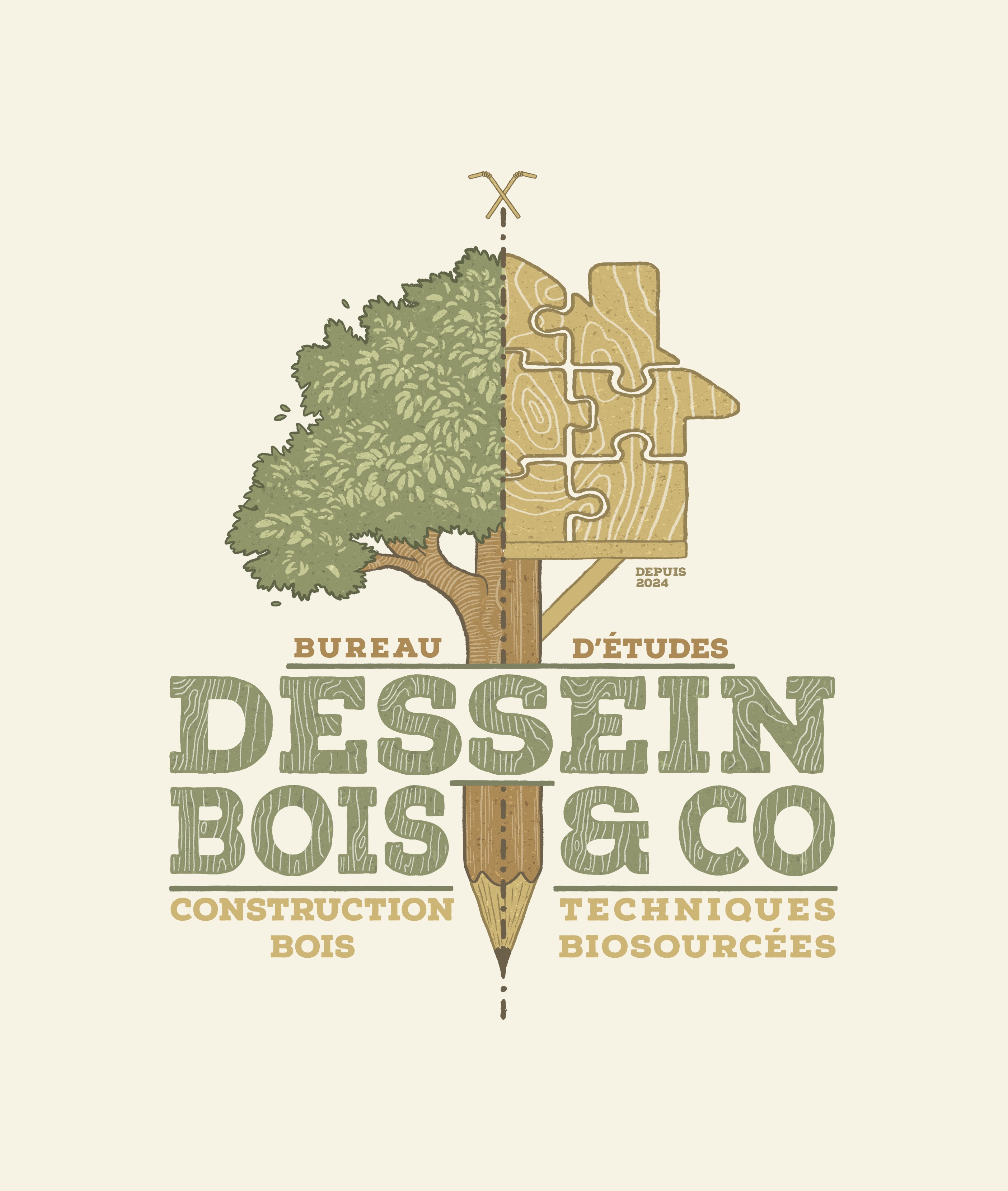 Logo de : Dessein Bois &Co